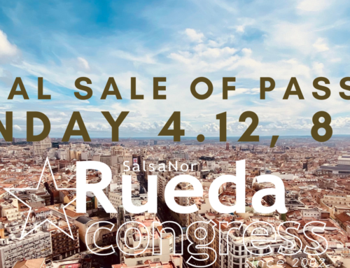 Final Sale of SalsaNor Rueda Congress passes this Sunday