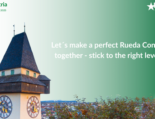 Let´s make a perfect Rueda Congress together – Stick to the right level 😄